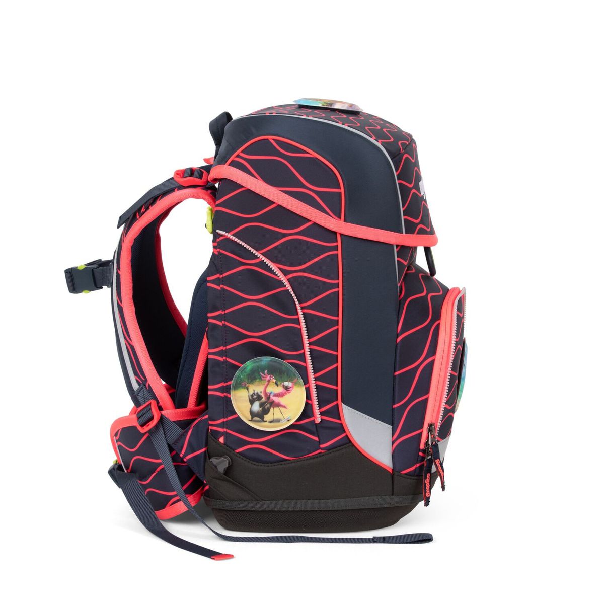 Ergobag Cubo WellenreitBär LUMI Edition Schulranzen Set 5tlg.