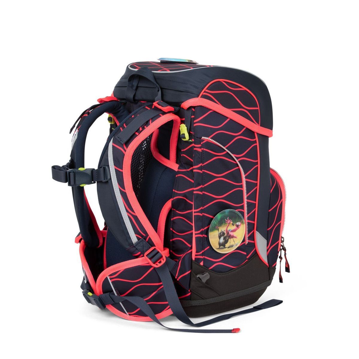 Ergobag Cubo WellenreitBär LUMI Edition Schulranzen Set 5tlg.