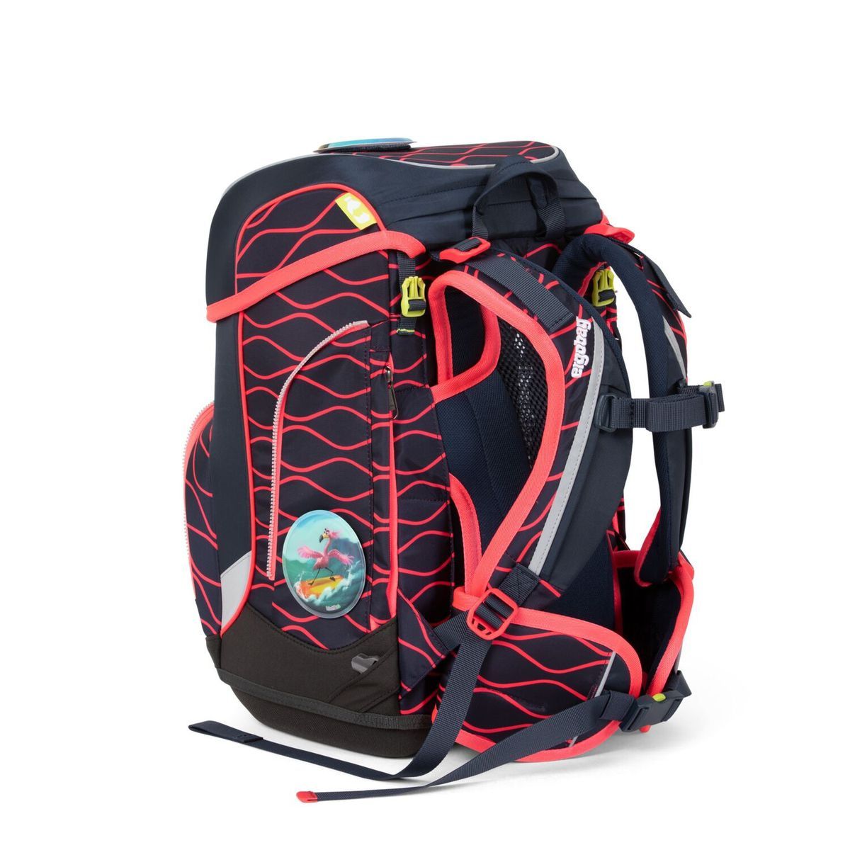 Ergobag Cubo WellenreitBär LUMI Edition Schulranzen Set 5tlg.