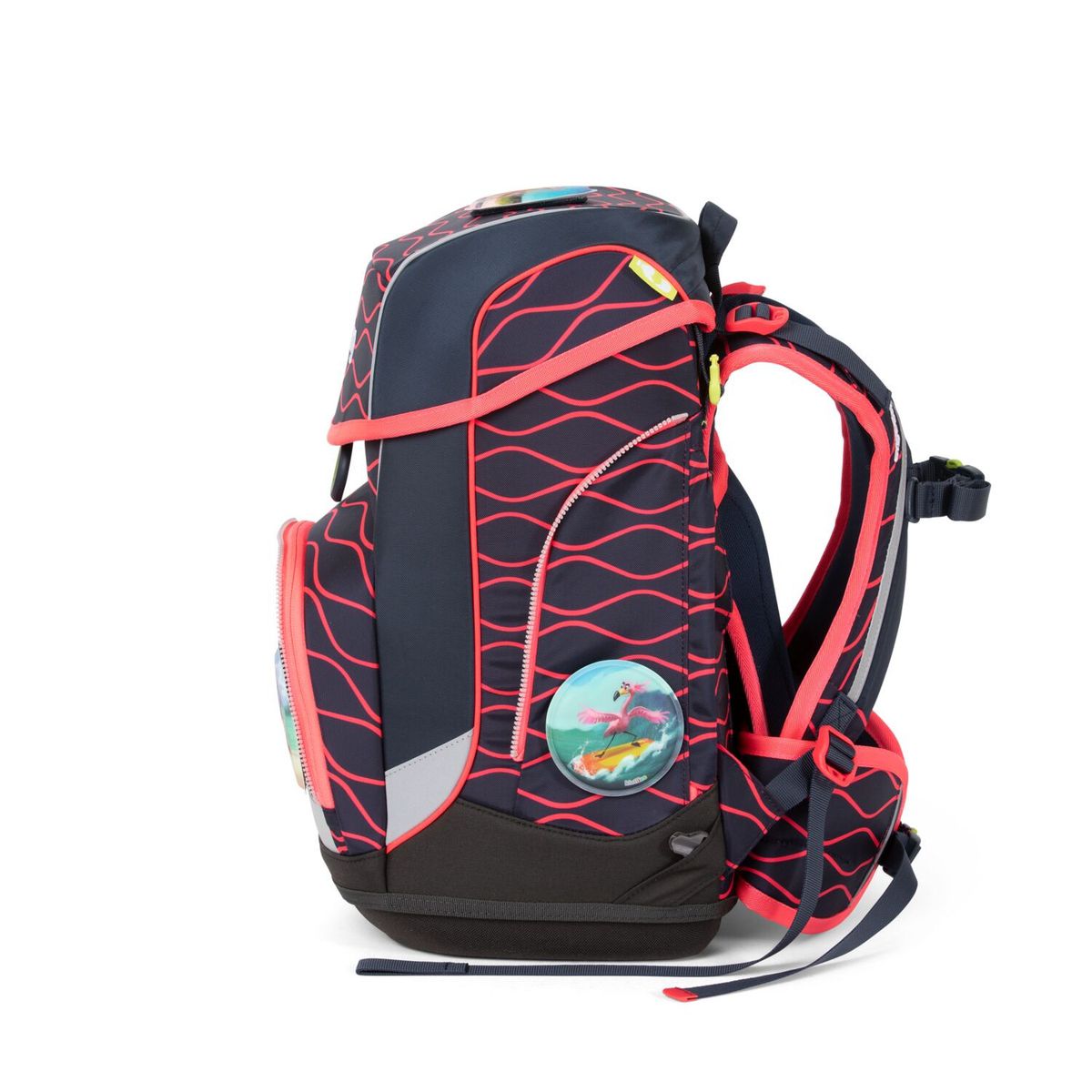 Ergobag Cubo WellenreitBär LUMI Edition Schulranzen Set 5tlg.