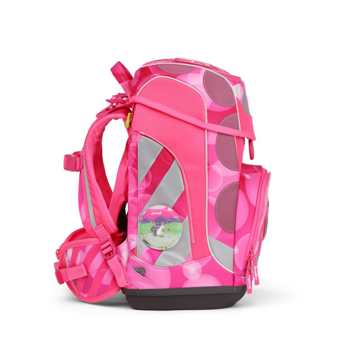 Ergobag Cubo KuntBärbuntes Einhorn Neo Edition Schulranzen Set 5tlg.