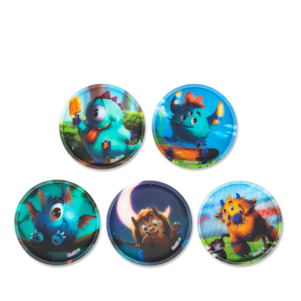 Ergobag Klettie-Set 5tlg. Monster