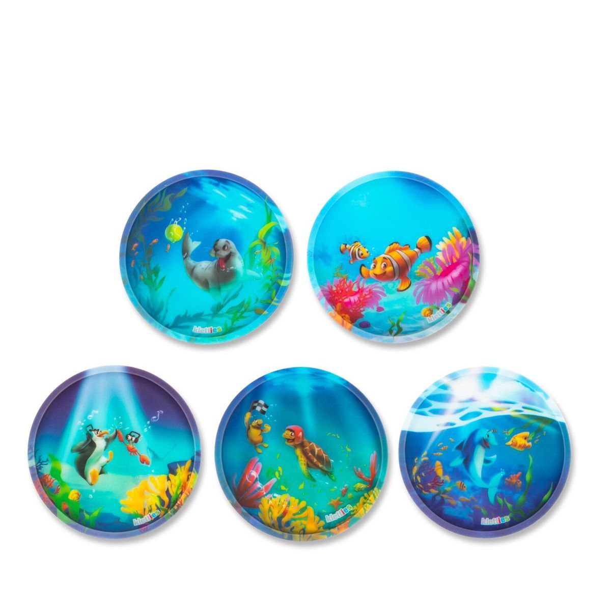 Ergobag Klettie-Set 5tlg. Unterwasserfreunde
