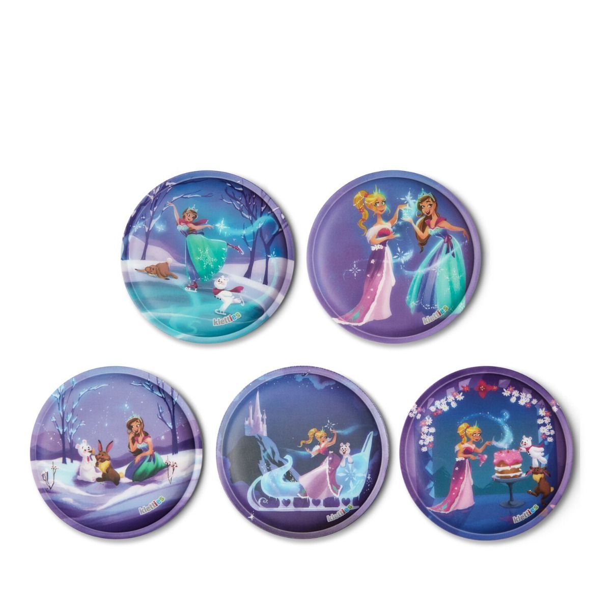 Ergobag Klettie-Set 5tlg. Prinzessin auf dem Eis