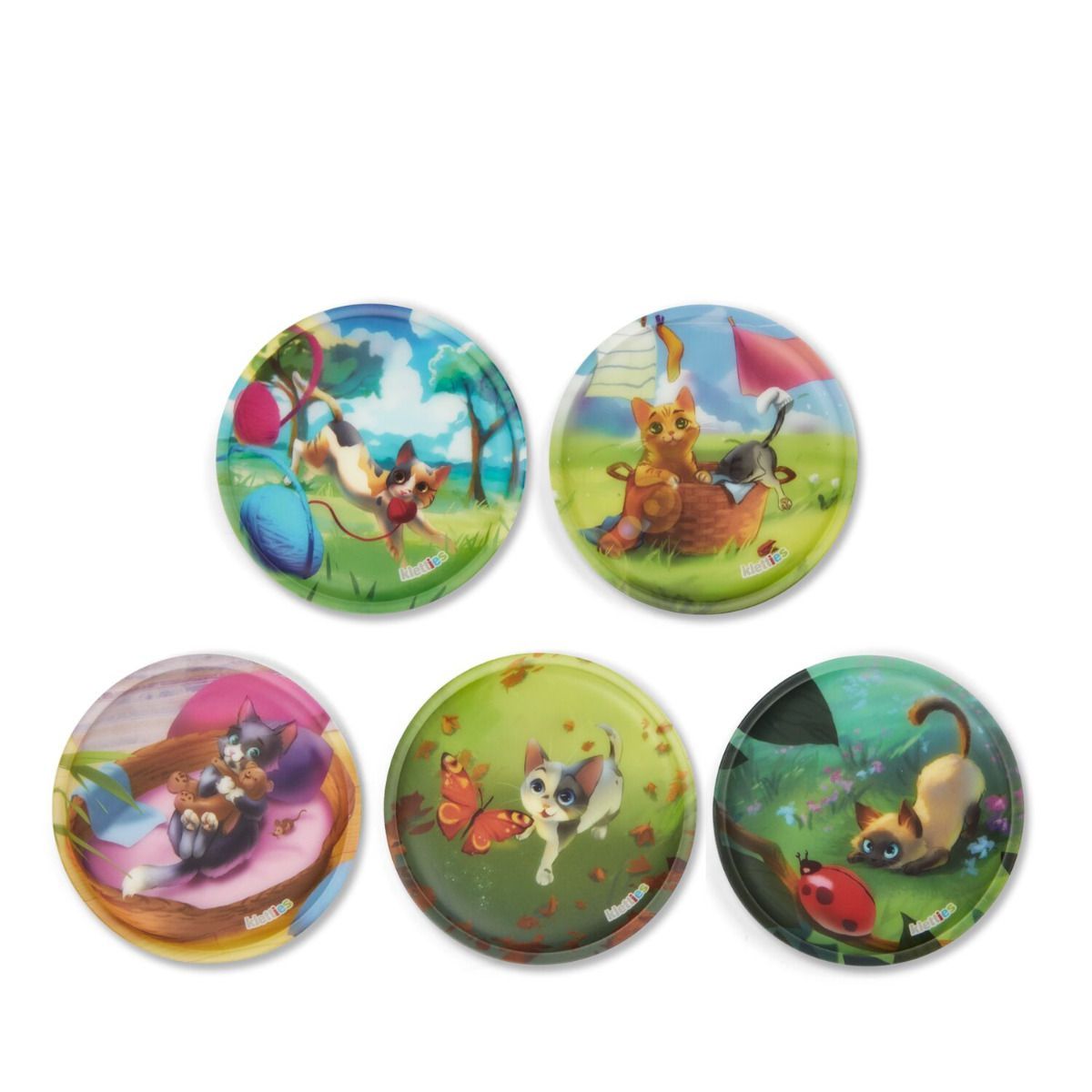 Ergobag Klettie-Set 5tlg. Katzenbabies