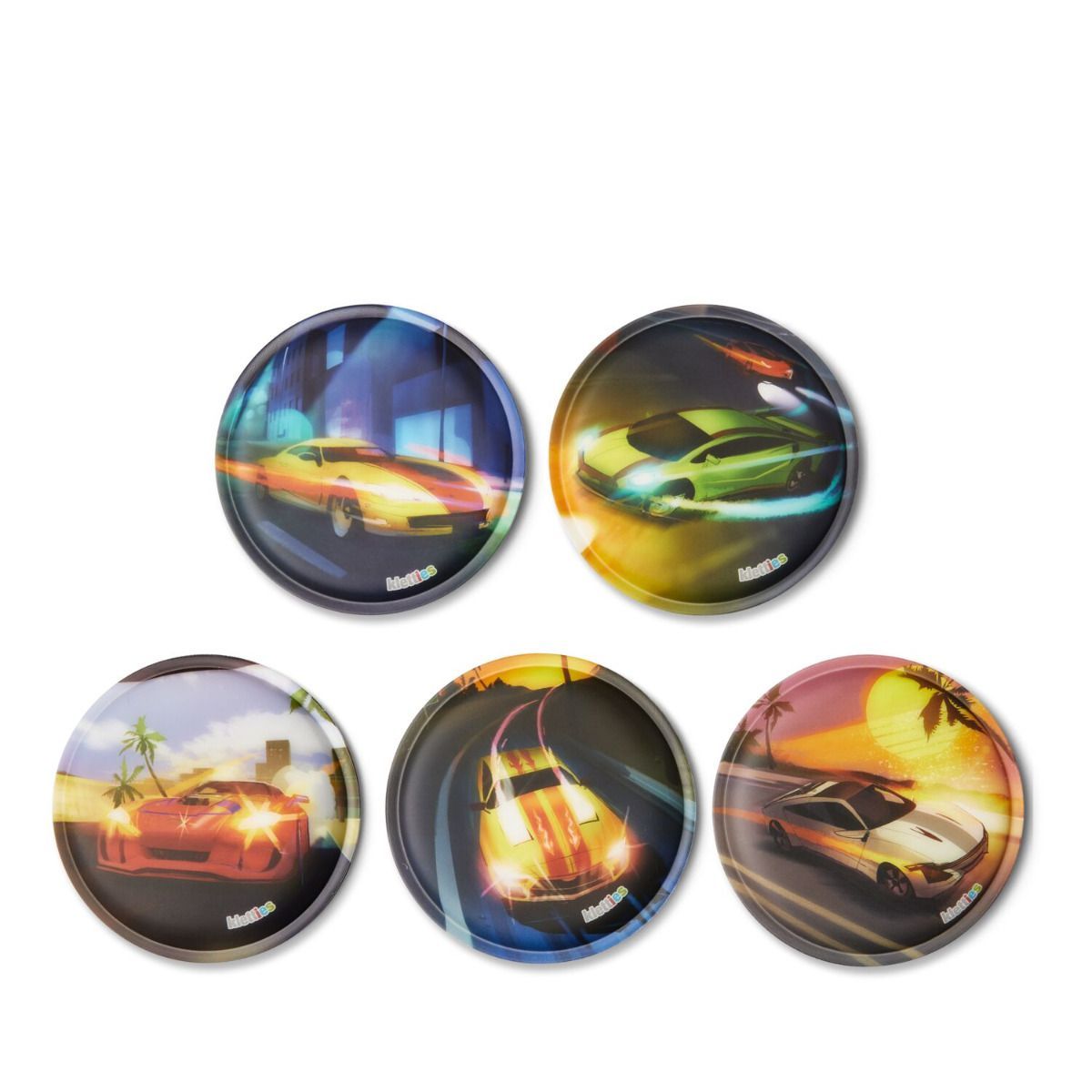 Ergobag Klettie-Set 5tlg. Rennwagen