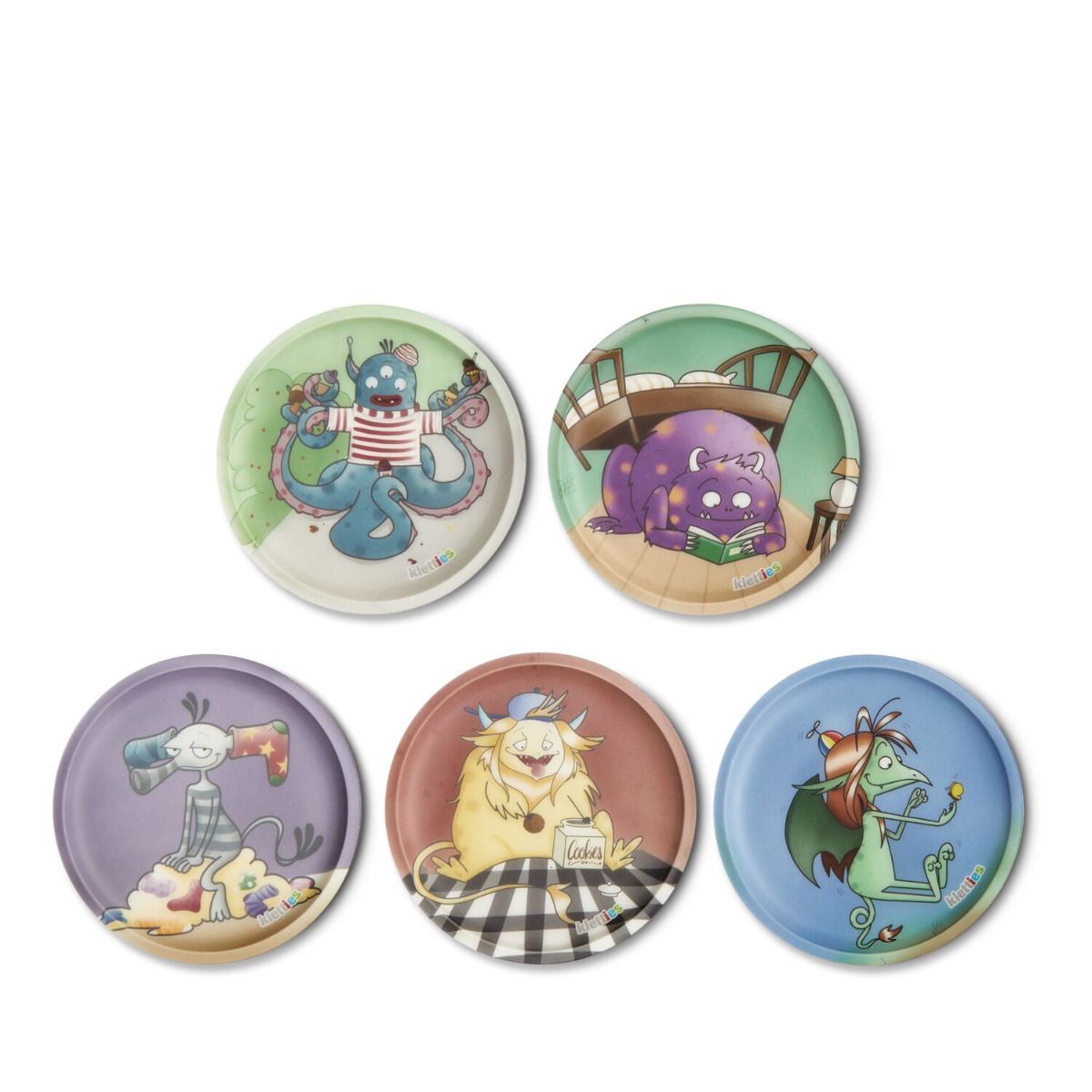 Ergobag Klettie-Set 5tlg. Monsterfreunde