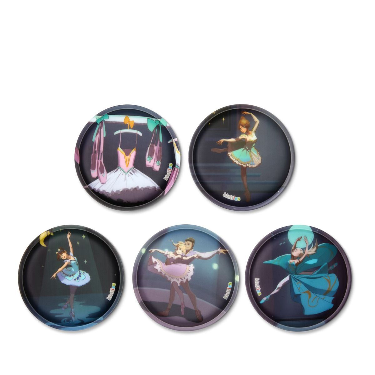Ergobag Klettie-Set 5tlg. Balletttänzerin