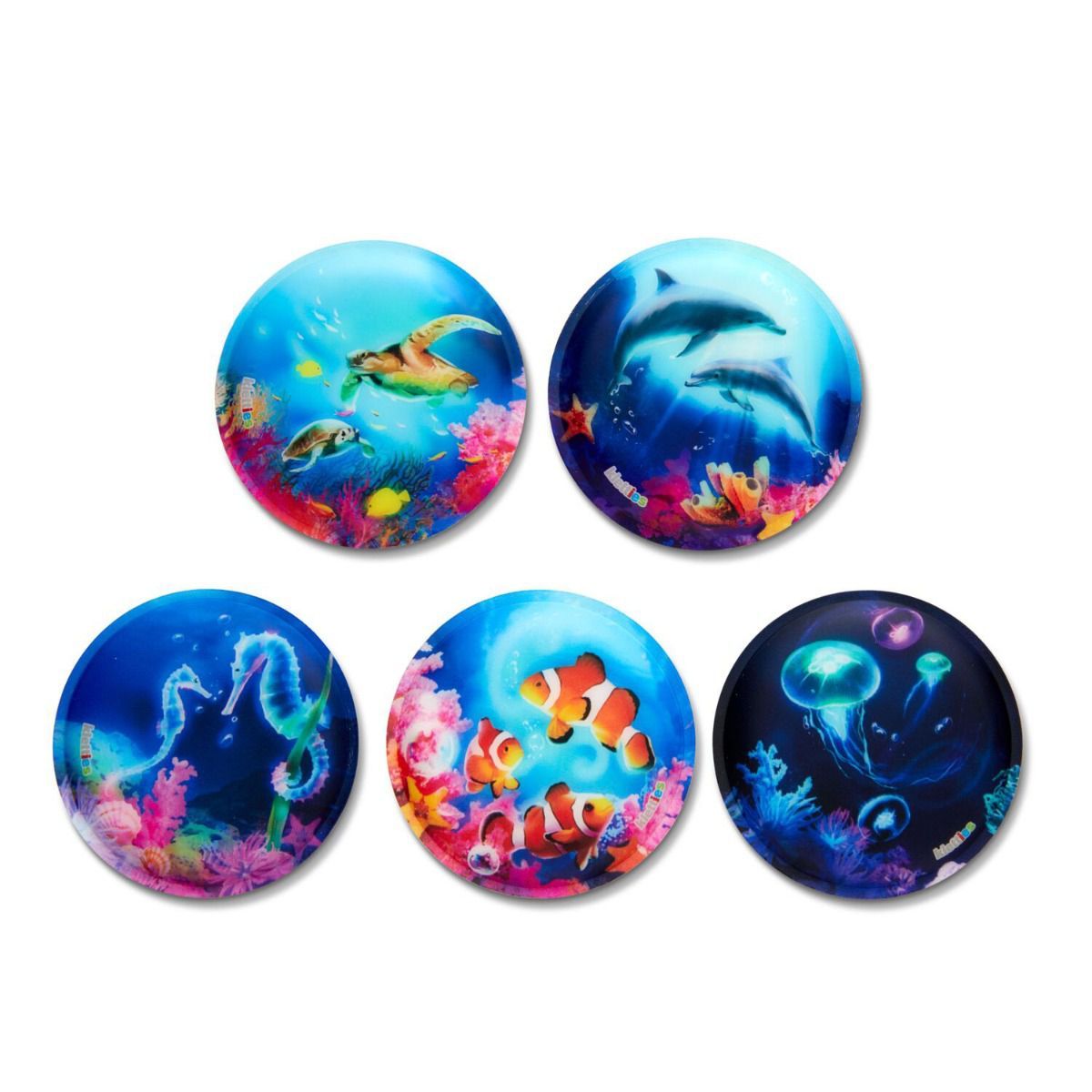 Ergobag Klettie-Set 5tlg. Leuchtende Unterwasserwelt
