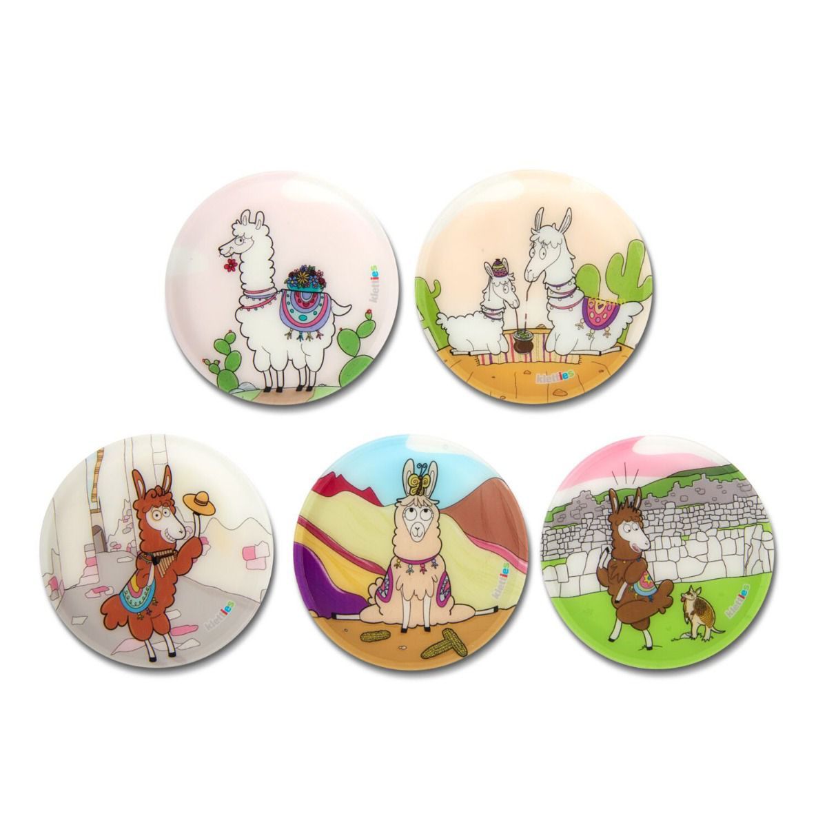 Ergobag Klettie-Set 5tlg. Lamas