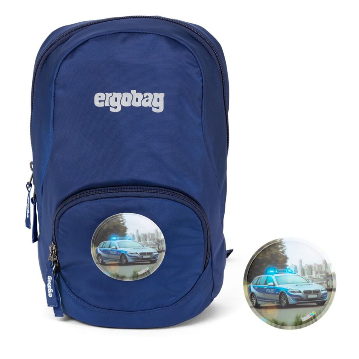 Ergobag Ease Mini Blaulicht Kindergartenrucksack