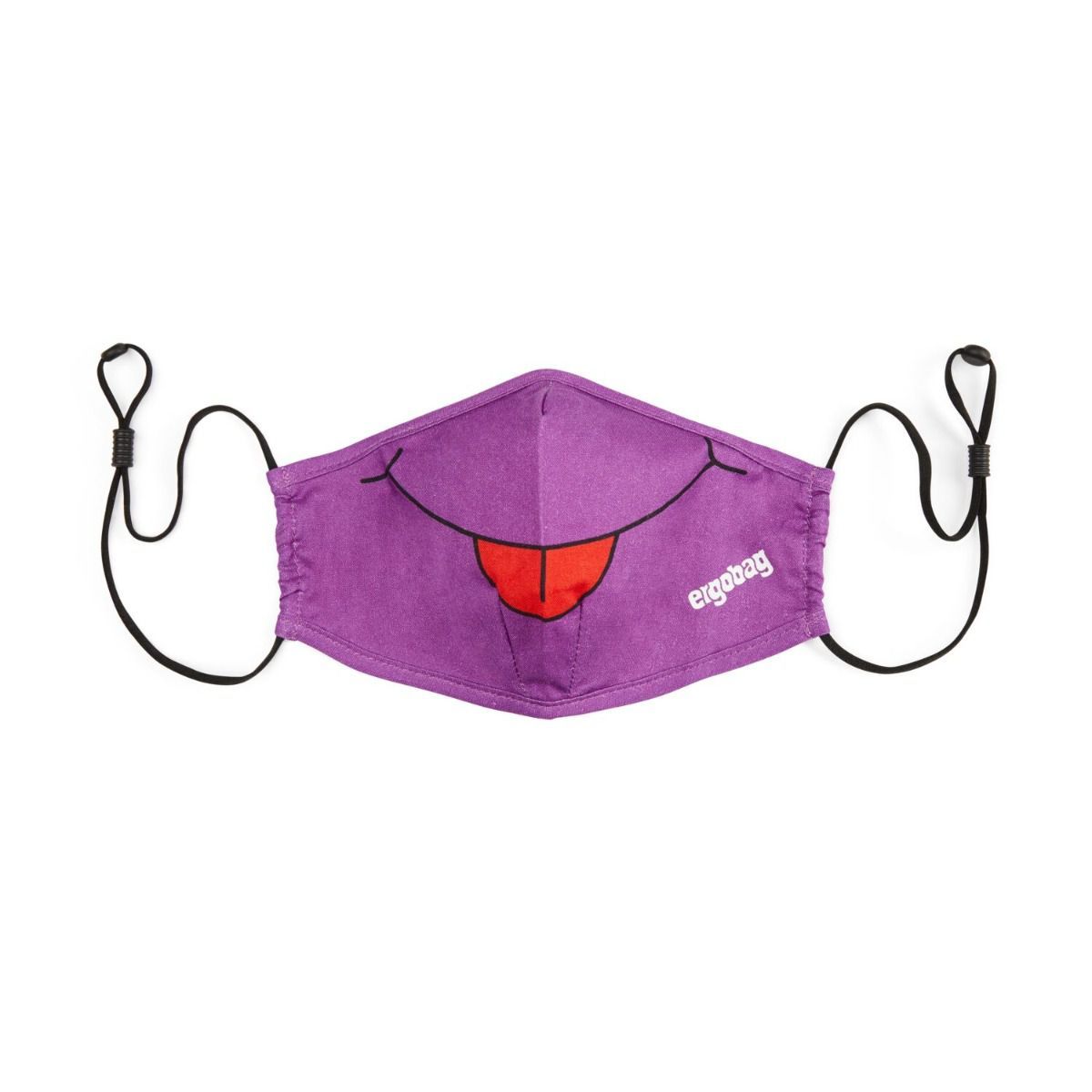 Ergobag Kinder Mund-Nase-Maske Lila
