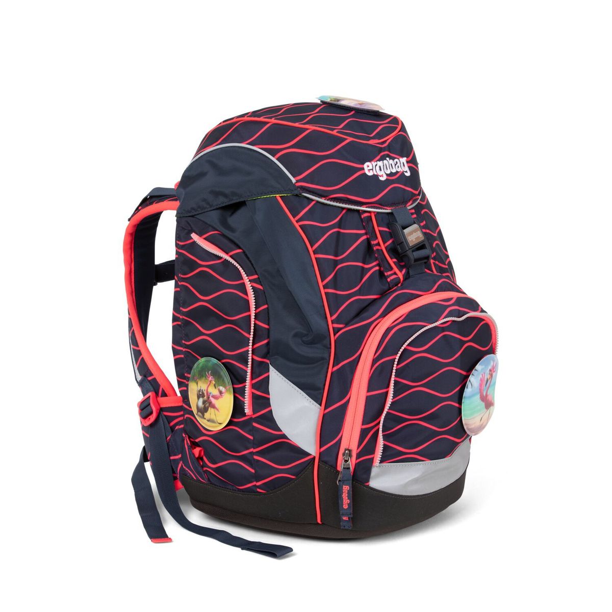 Ergobag Pack WellenreitBär LUMI Edition Schulrucksack Set 6tlg.
