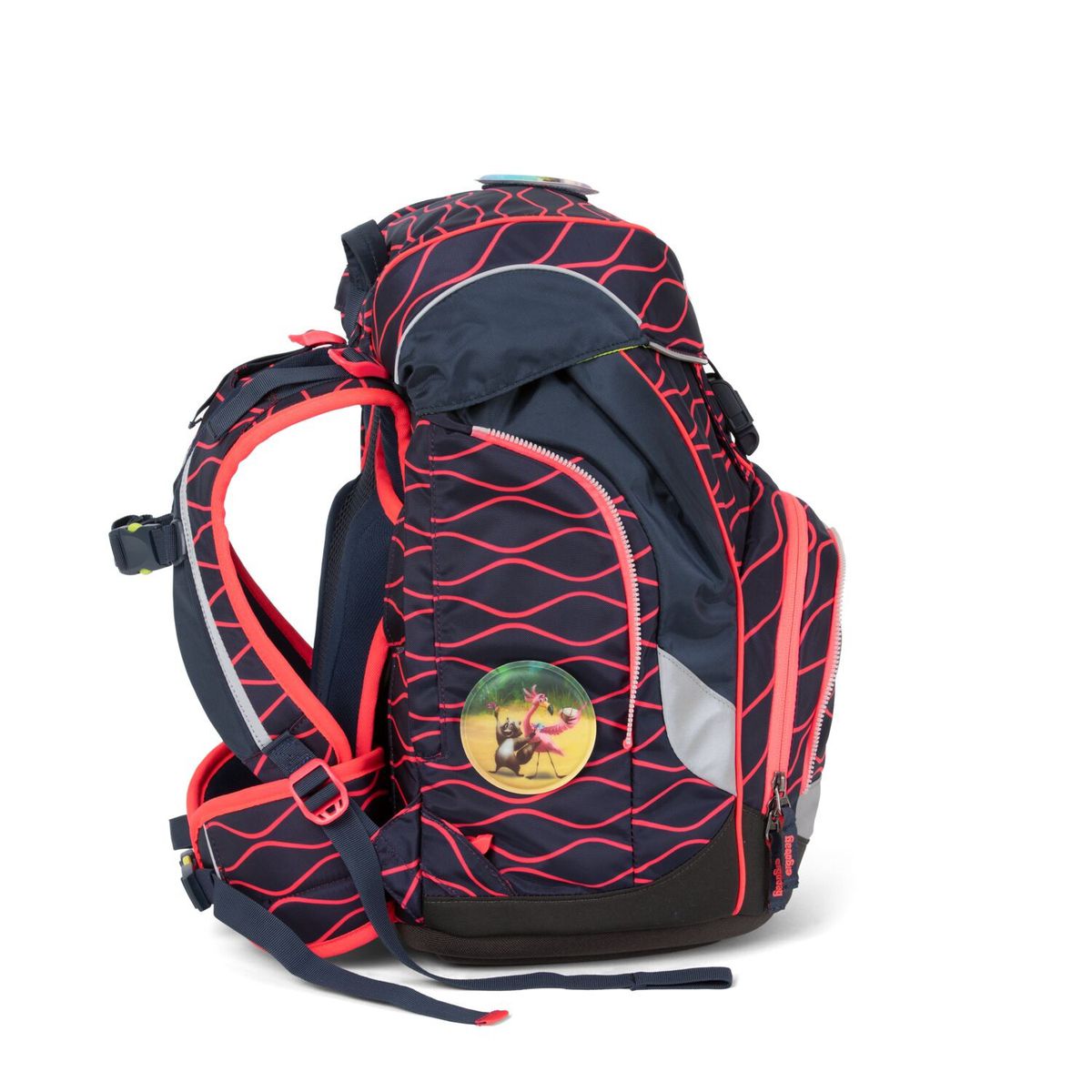 Ergobag Pack WellenreitBär LUMI Edition Schulrucksack Set 6tlg.