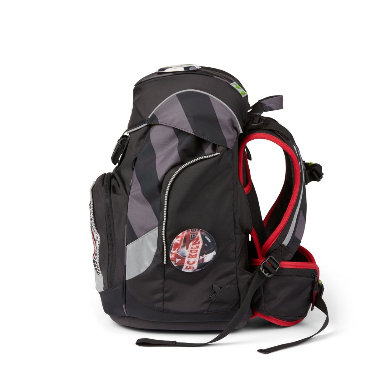 Ergobag Pack DomstürmBär Limited Edition Schulrucksack Set 6tlg. inkl. gratis Klettie
