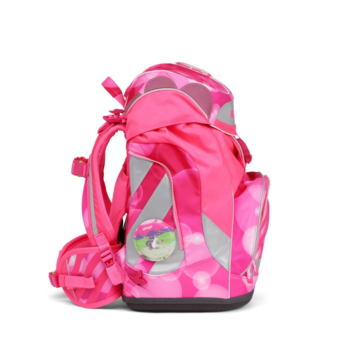 Ergobag Pack KuntBärbuntes Einhorn Neo Edition Schulrucksack Set 6tlg.