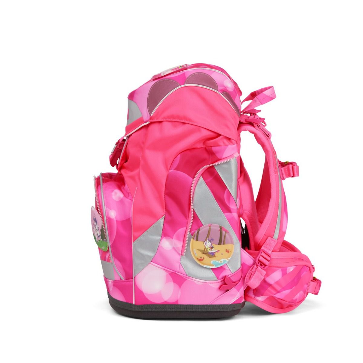 Ergobag Pack KuntBärbuntes Einhorn Neo Edition Schulrucksack Set 6tlg.