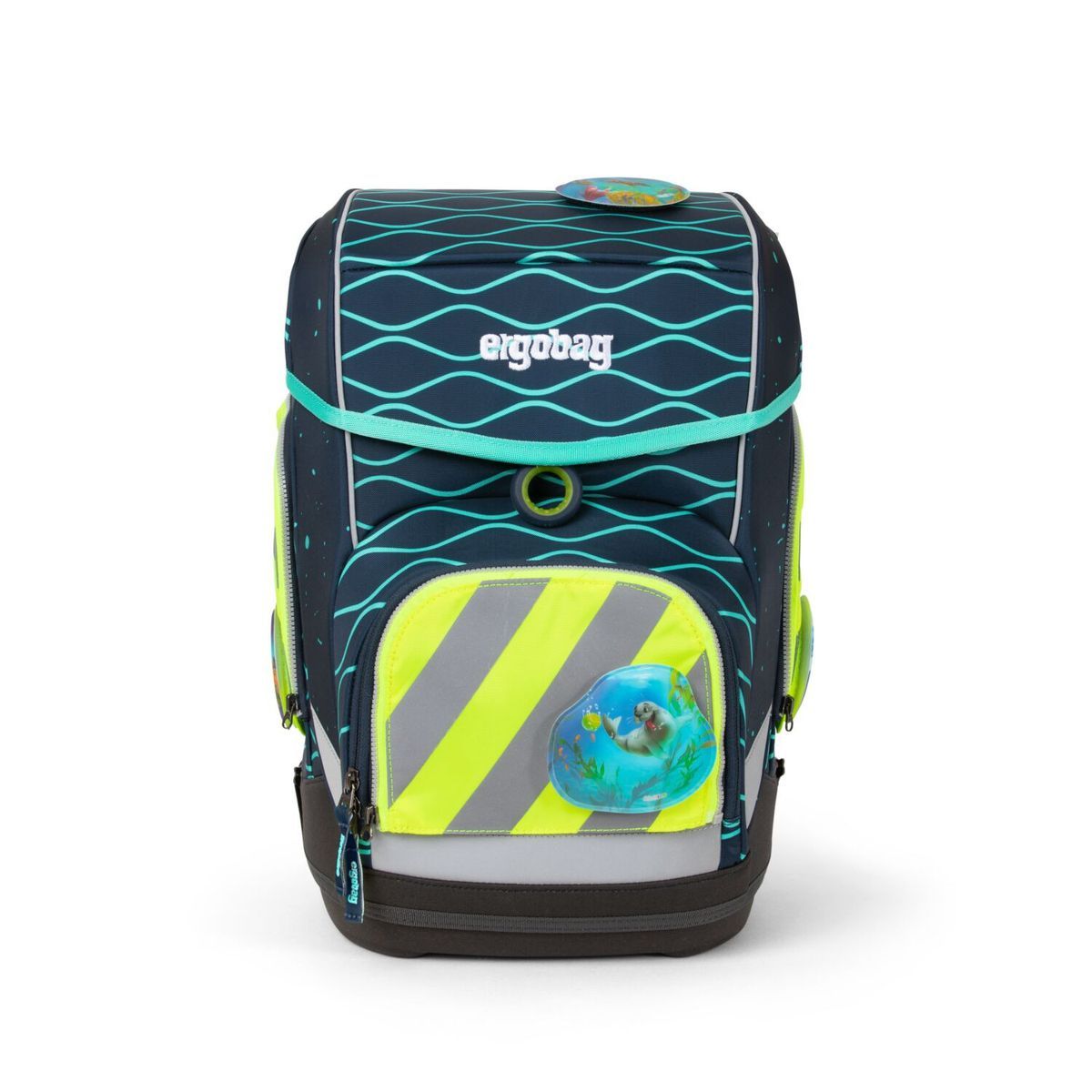 Ergobag Sicherheitsset Gelb mit Reflektorstreifen 3tlg.