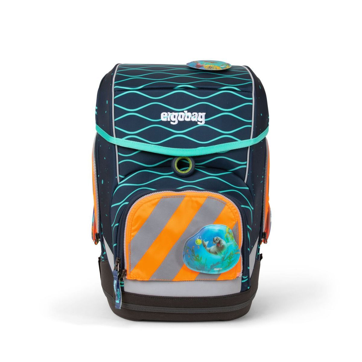 Ergobag Sicherheitsset Orange mit Reflektorstreifen 3tlg.