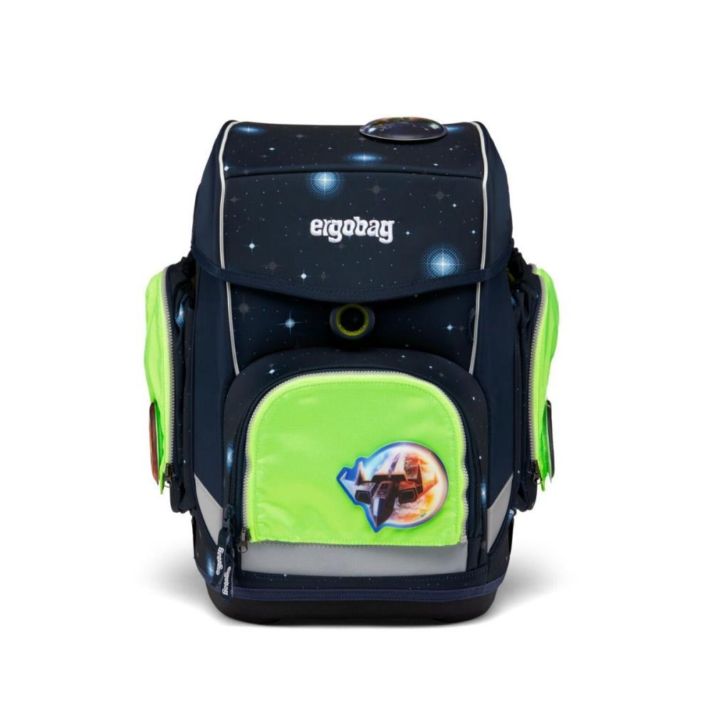 Ergobag Sicherheitsset Grün Fluoreszierende Zip-Flächen 3tlg.