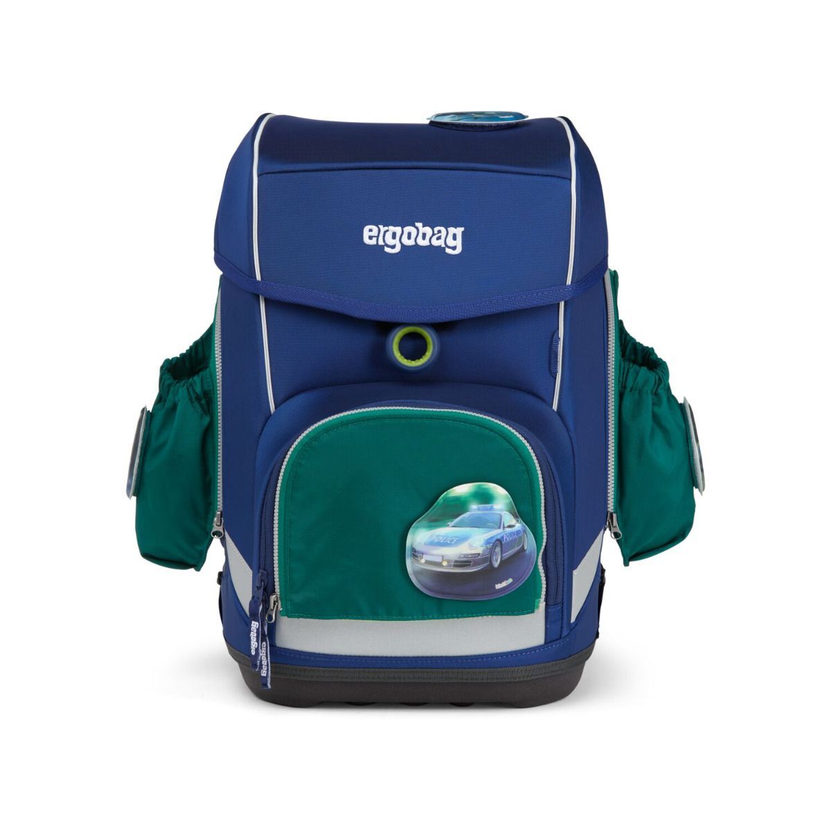 Ergobag Grün Zip-Seitentaschen 3tlg.
