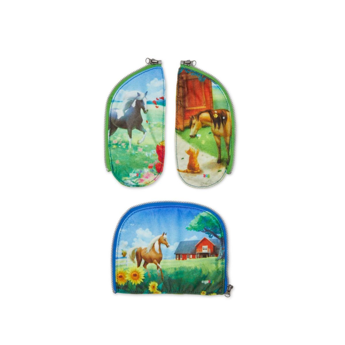 Ergobag Zippies Pferd Zip-Seitenflächen 3tlg.