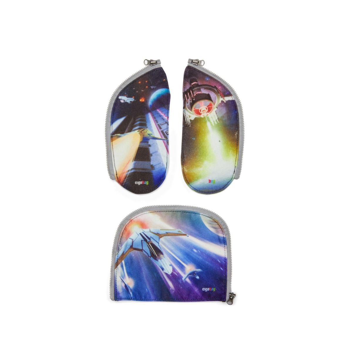 Ergobag Zippies Weltall Zip-Seitenflächen 3tlg.