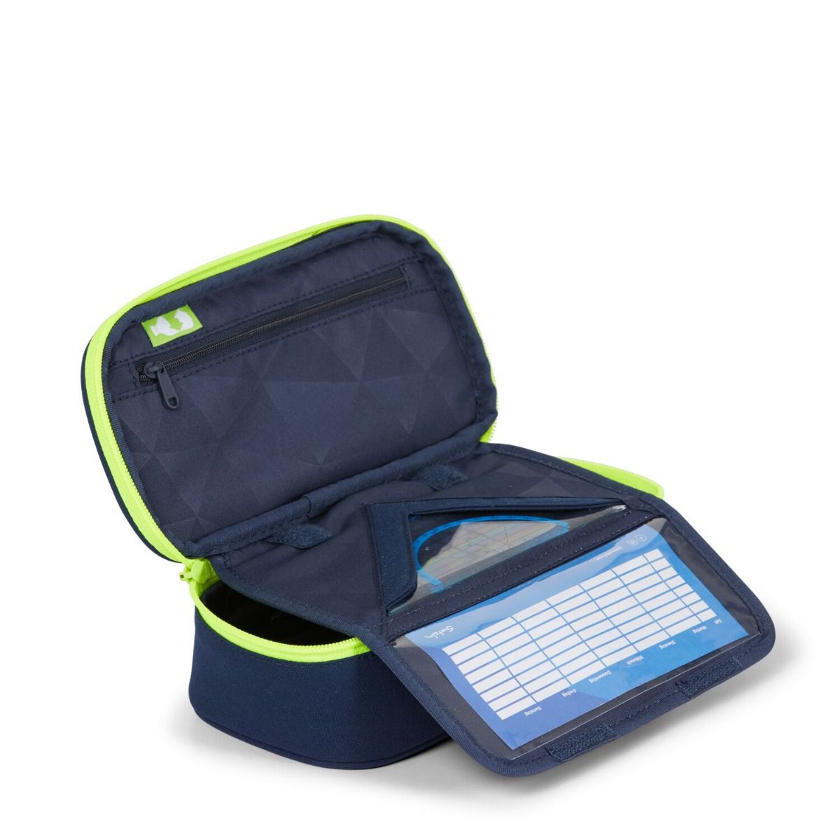 Satch Pack Toxic Yellow Streetwalk Edition Schulrucksack Set 4tlg.