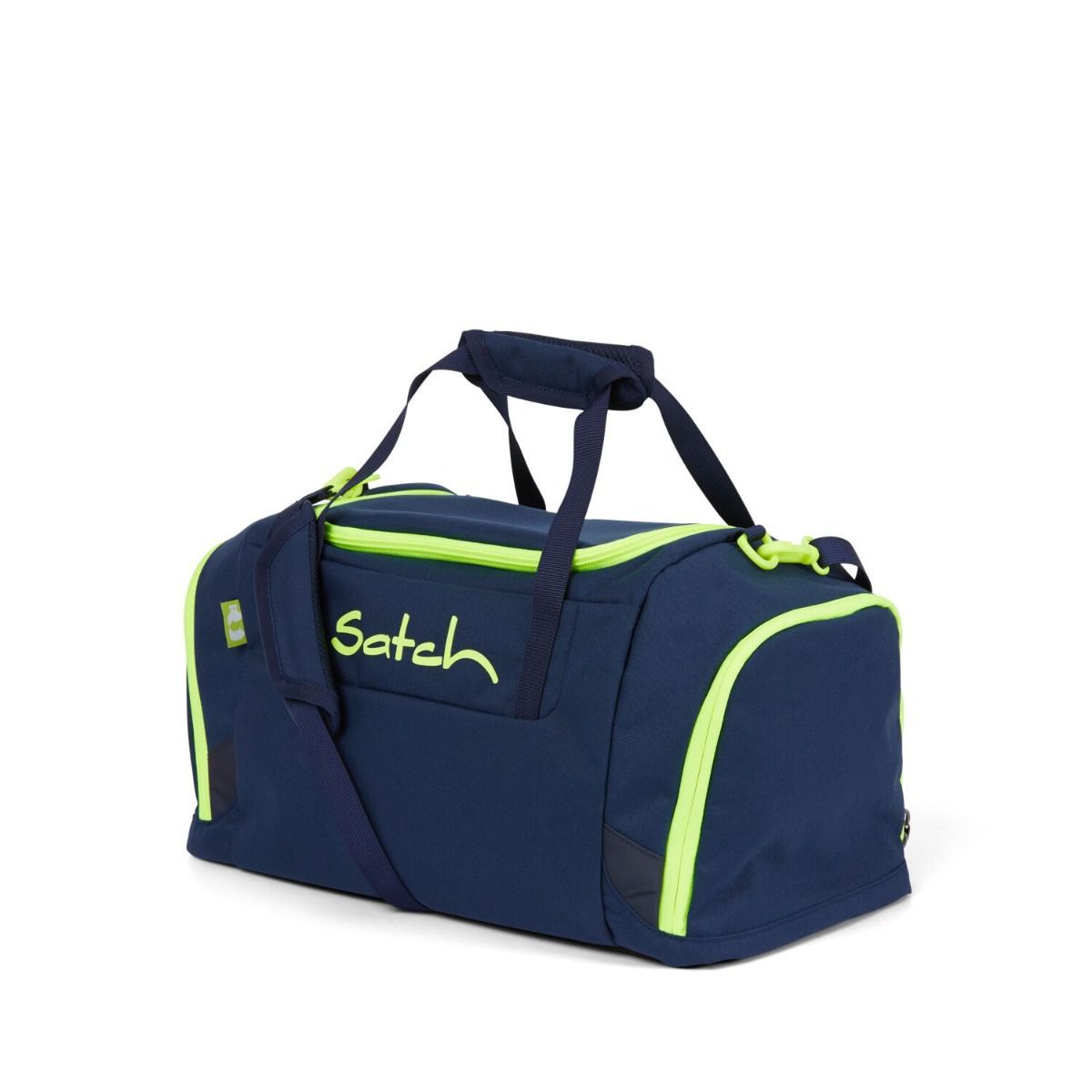 Satch Pack Toxic Yellow Schulrucksack Set 3tlg.