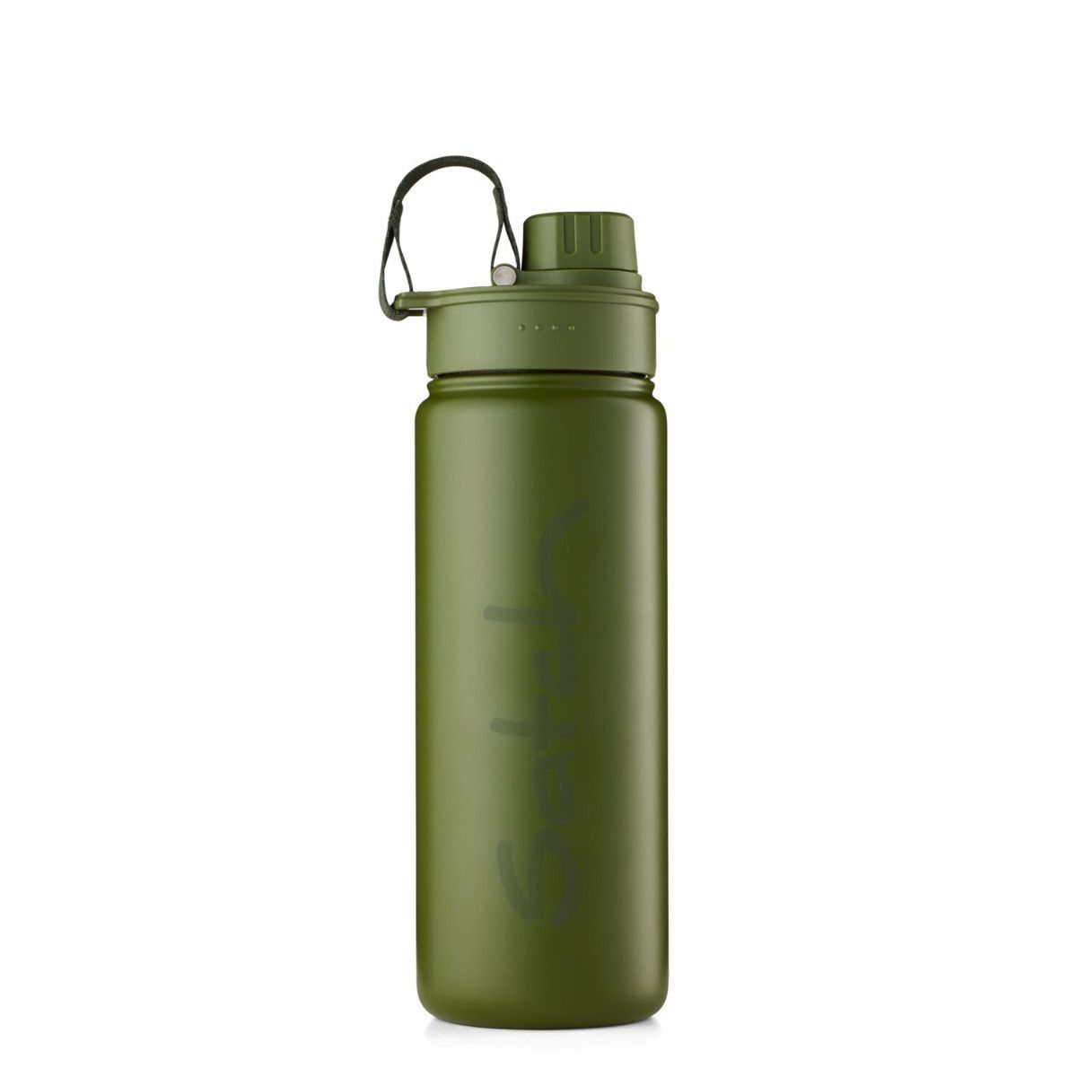 Satch Trinkflasche 0,5 Liter Edelstahl Olive