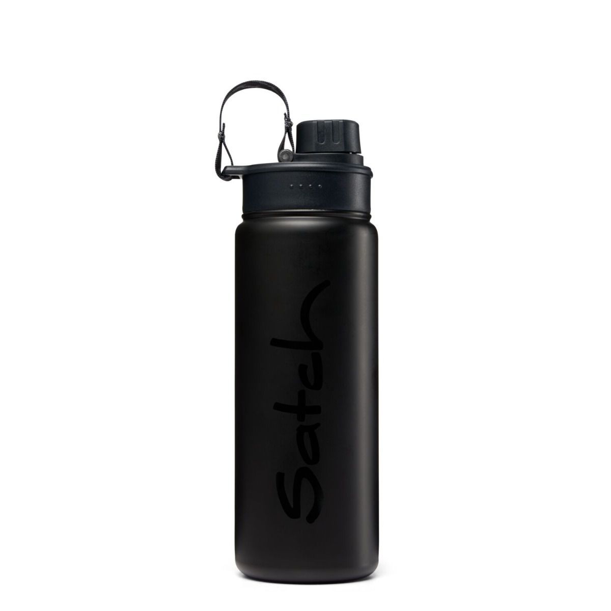 Satch Trinkflasche 0,5 Liter Edelstahl Black