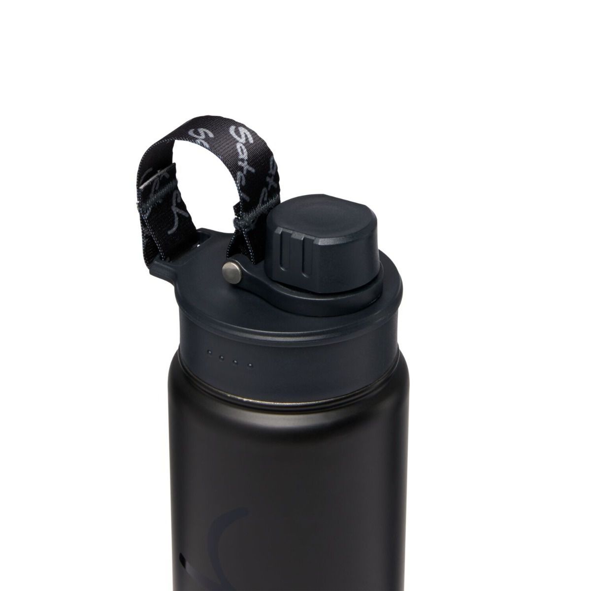Satch Trinkflasche 0,5 Liter Edelstahl Black