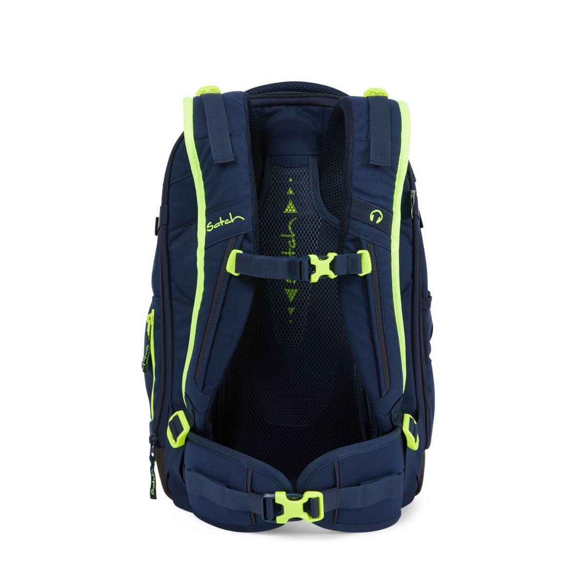 Satch Match Toxic Yellow Kollektor Edition Schulrucksack Set 7tlg.