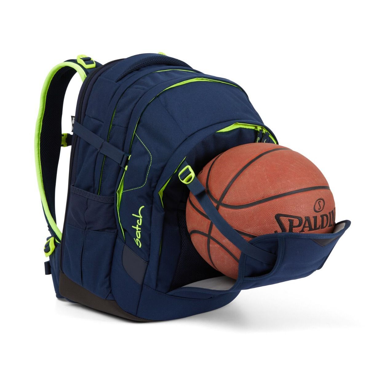 Satch Match Toxic Yellow Kollektor Edition Schulrucksack Set 7tlg.