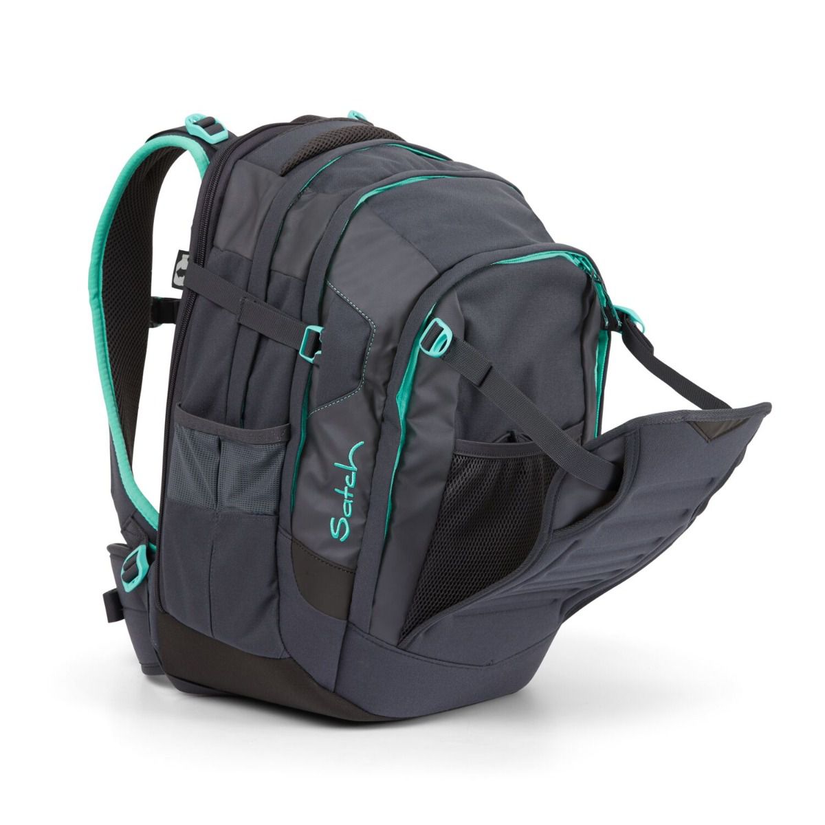Satch Match Mint Phantom Streetwalk Edition Schulrucksack Set 4tlg.