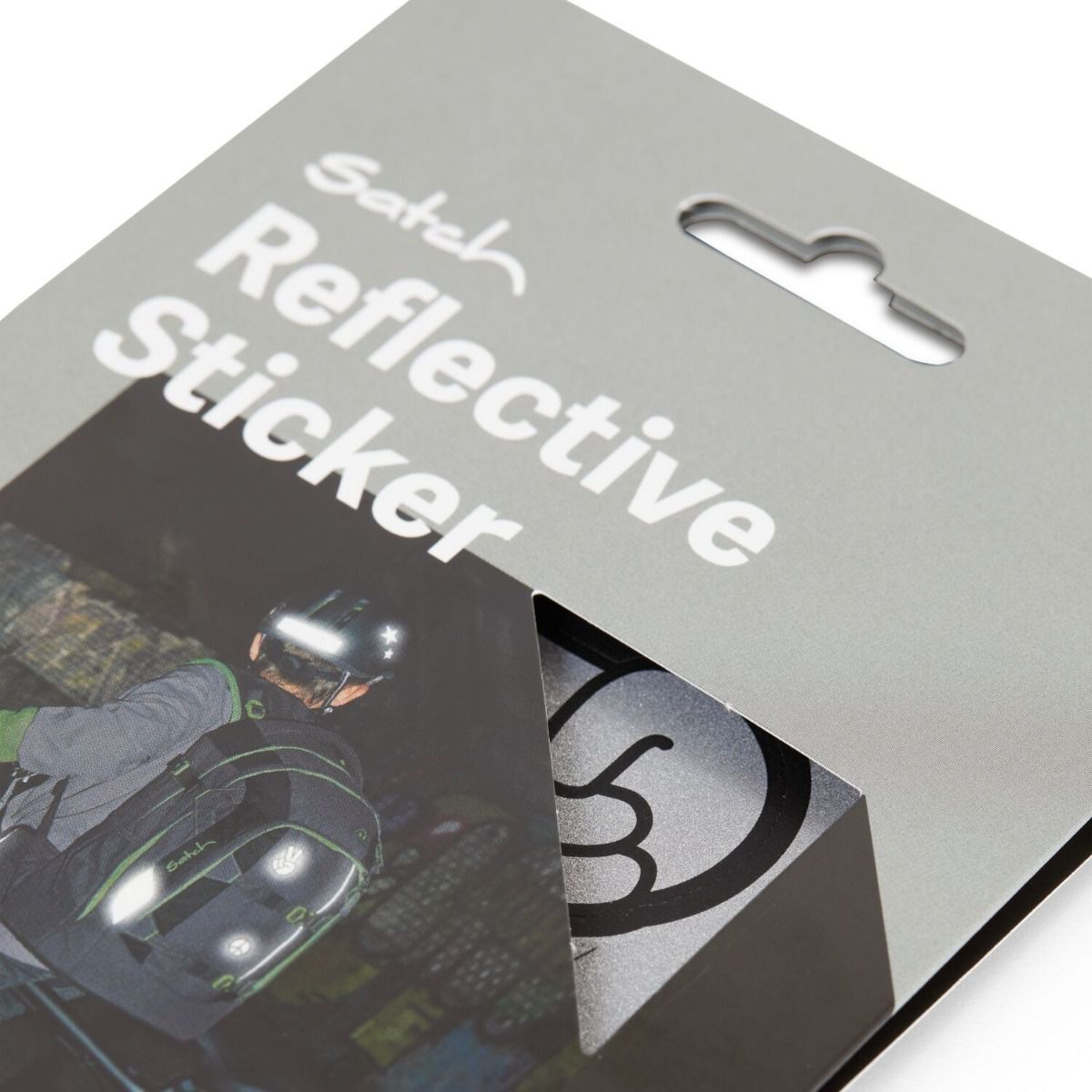 Satch Reflective Sticker Silver
