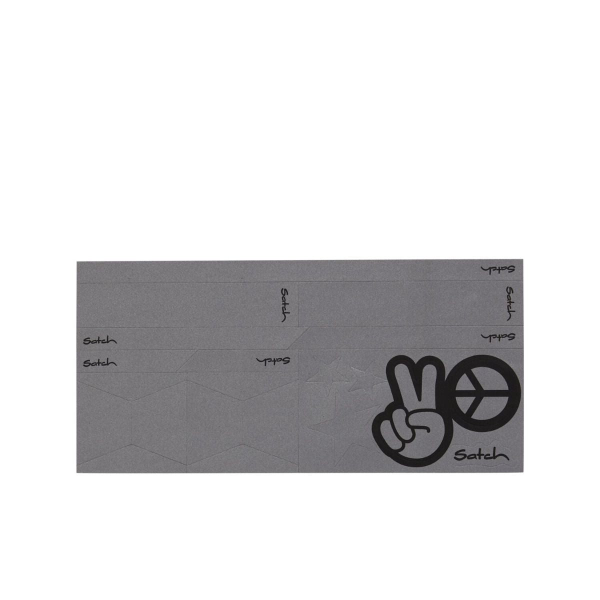 Satch Reflective Sticker Silver