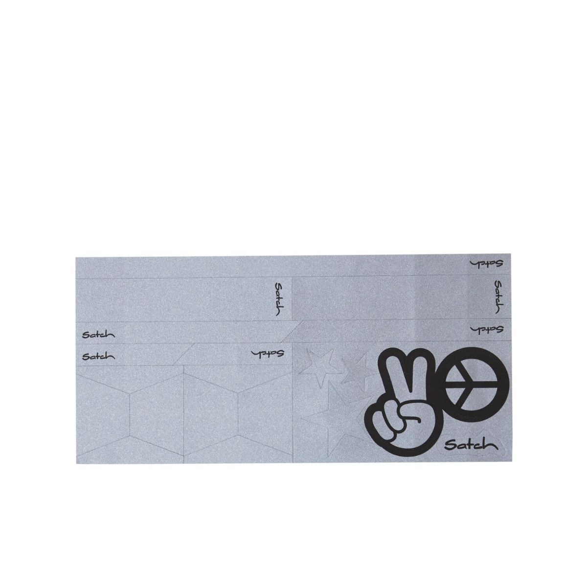 Satch Reflective Sticker Silver