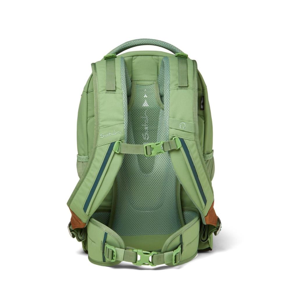 Satch Pack Nordic Jade Green Pencil Slider Light Edition Schulrucksack Set 3tlg.