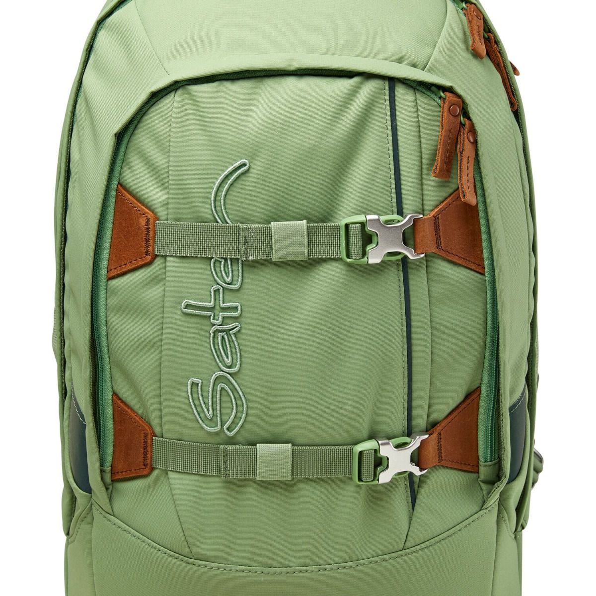 Satch Pack Nordic Jade Green Skandi Edition Schulrucksack Set 3tlg.