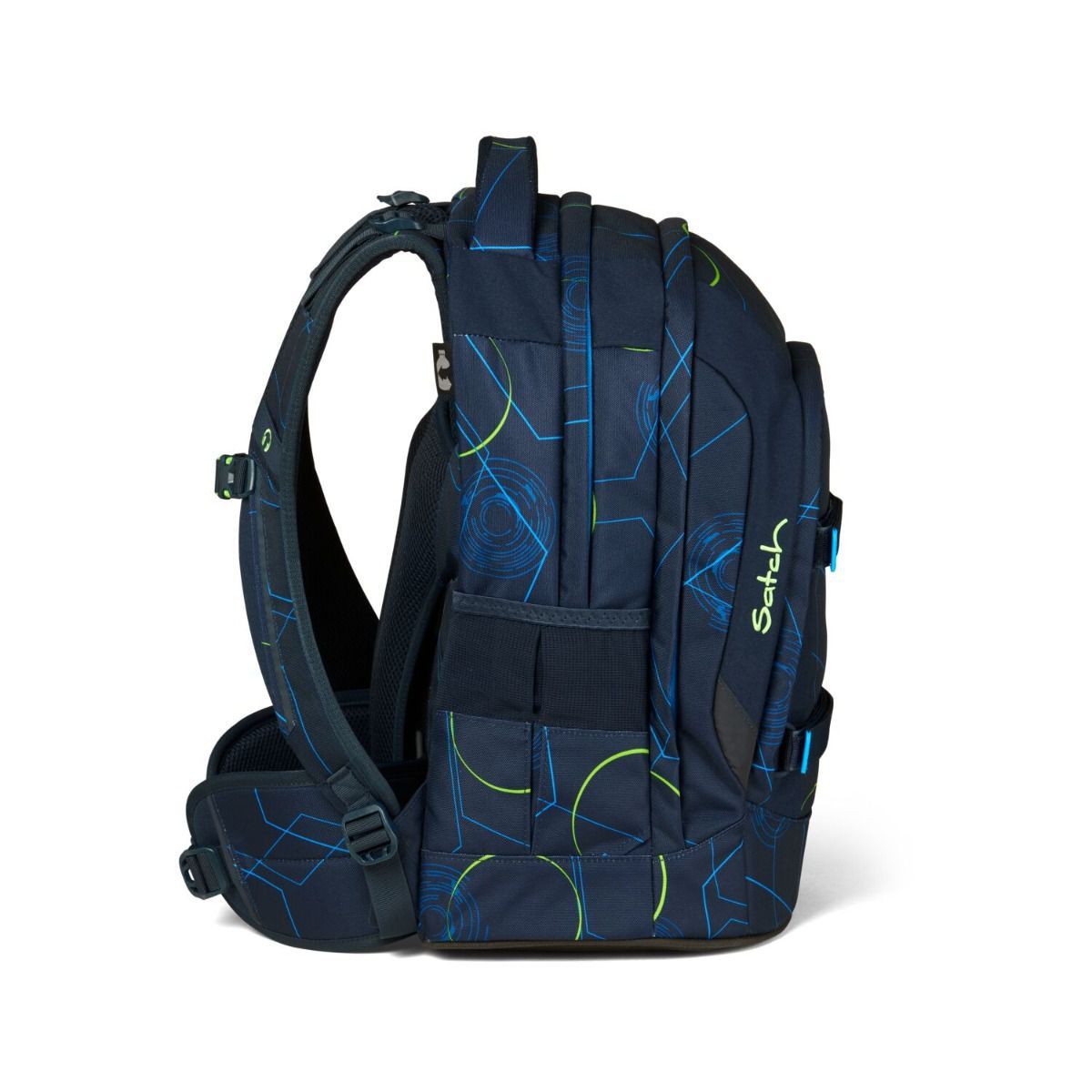 Satch Pack Blue Tech Streetwalk Edition Schulrucksack Set 4tlg.