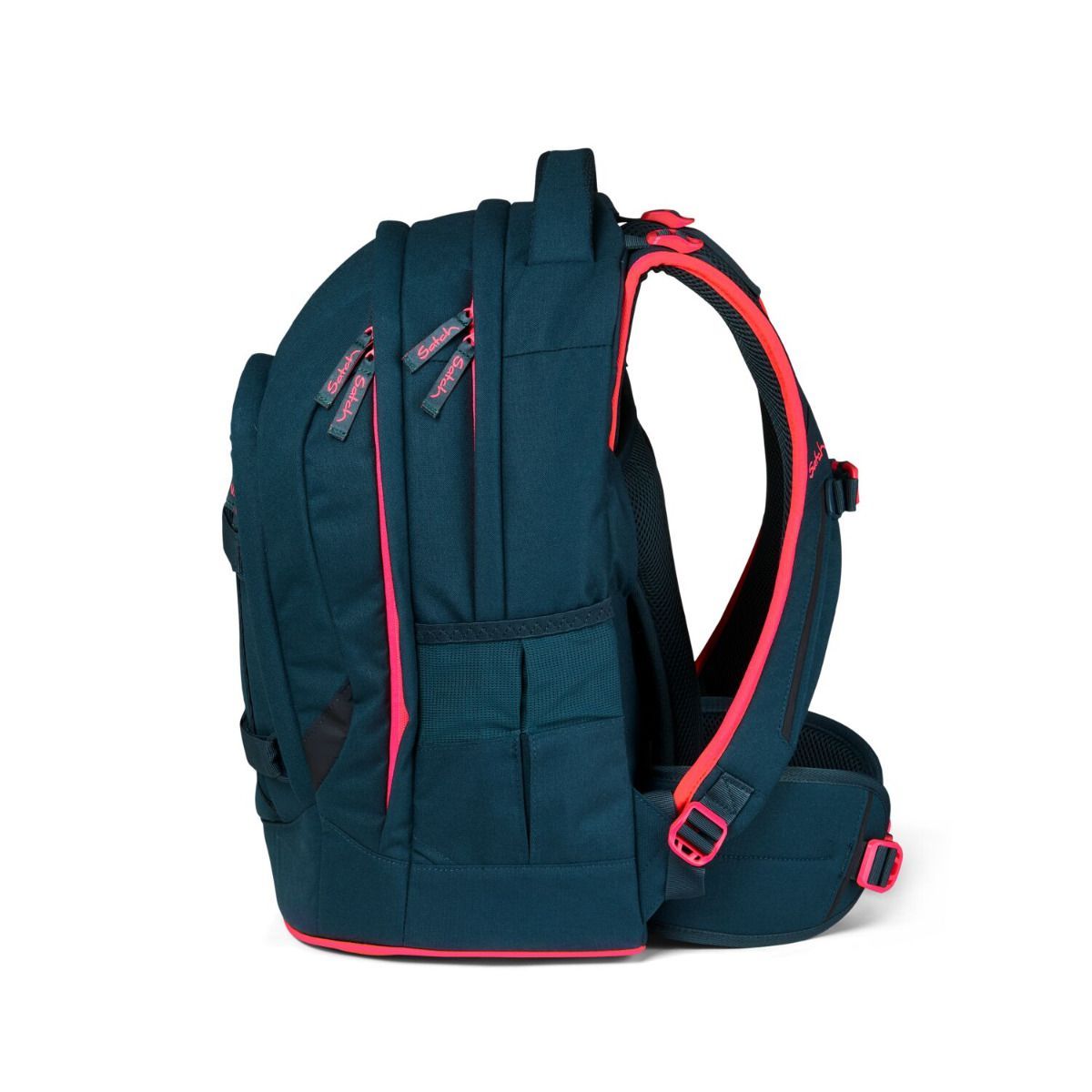 Satch Pack Pink Phantom Schulrucksack Set 2tlg.