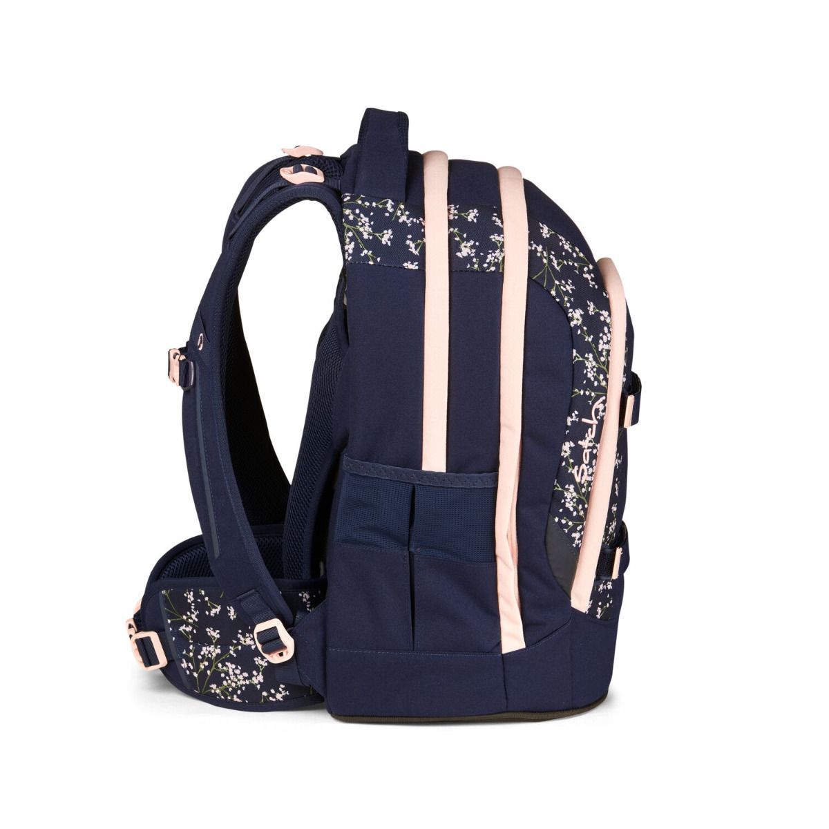 Satch Pack Bloomy Breeze Schulrucksack Set 3tlg.