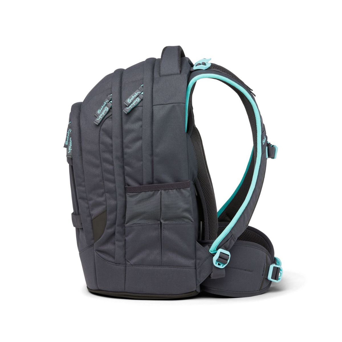 Satch Pack Mint Phantom Schulrucksack Set 3tlg.