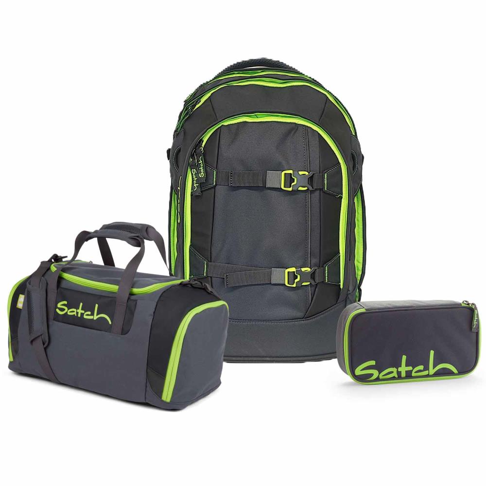 Satch Pack Phantom Schulrucksack Set 3tlg.