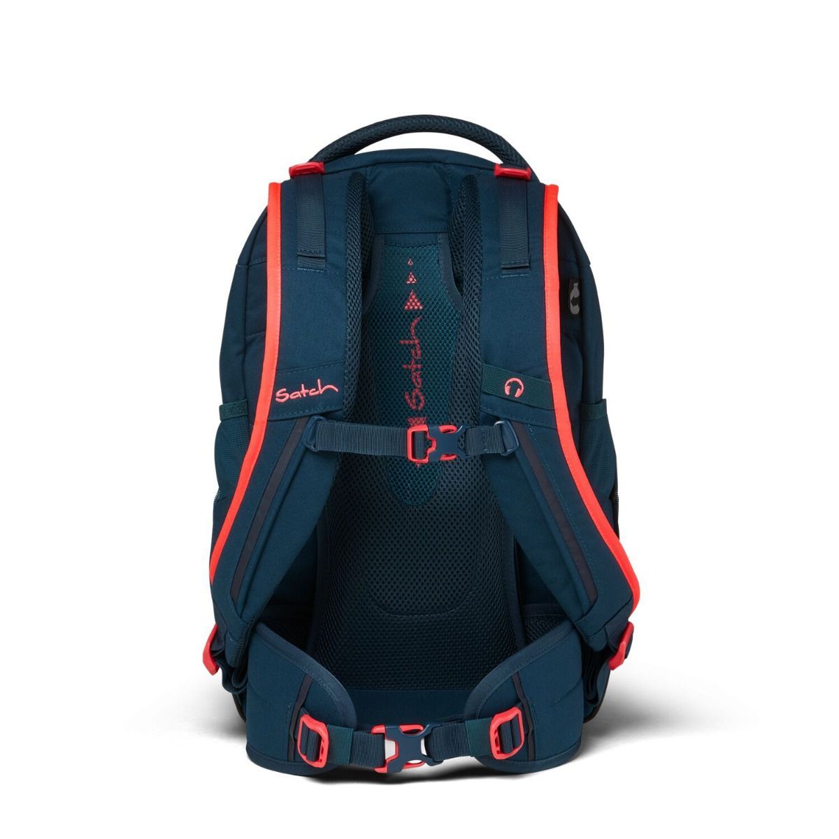 Satch Sleek Pink Phantom Streetwalk Edition Schulrucksack Set 4tlg.