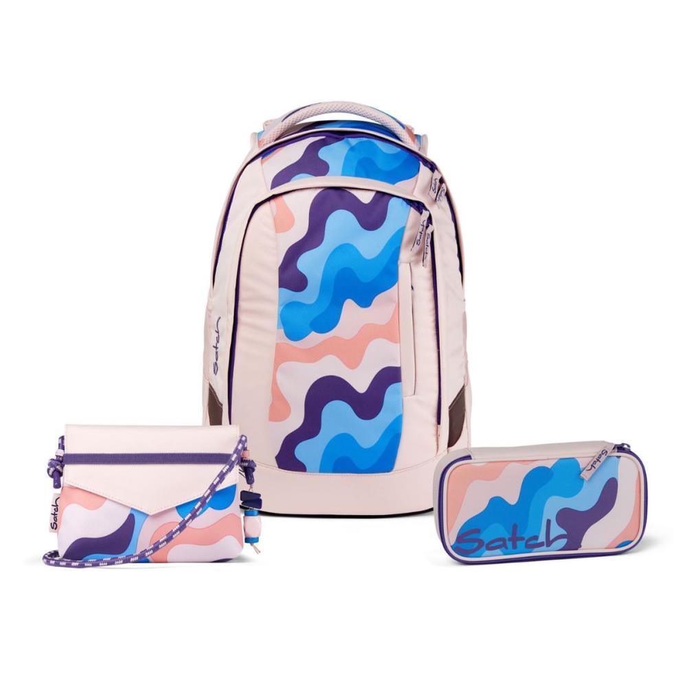 Satch Sleek Candy Clouds Beauty & The School Schulrucksack 3tlg.