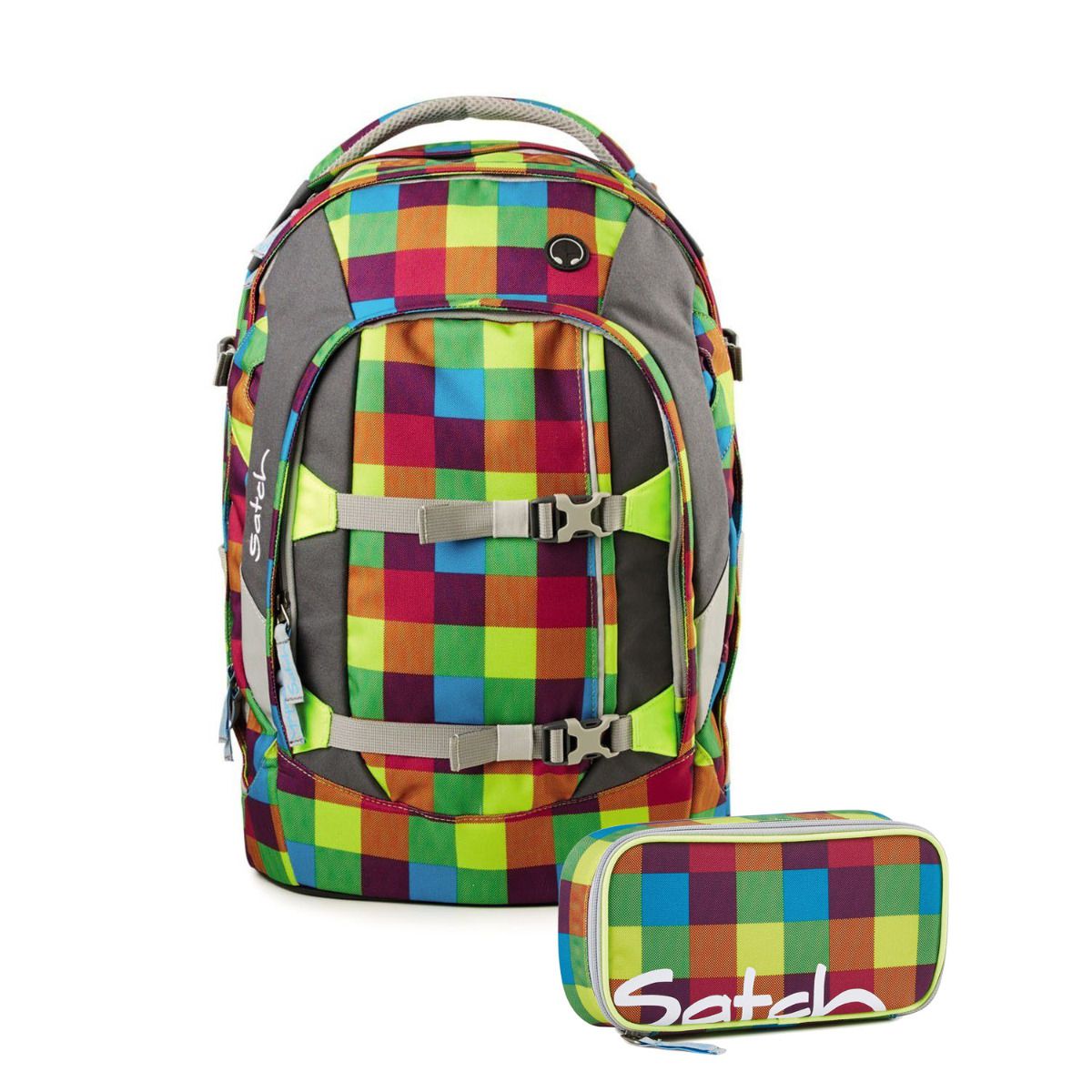 Satch Pack Beach Leach Schulrucksack Set 2tlg.