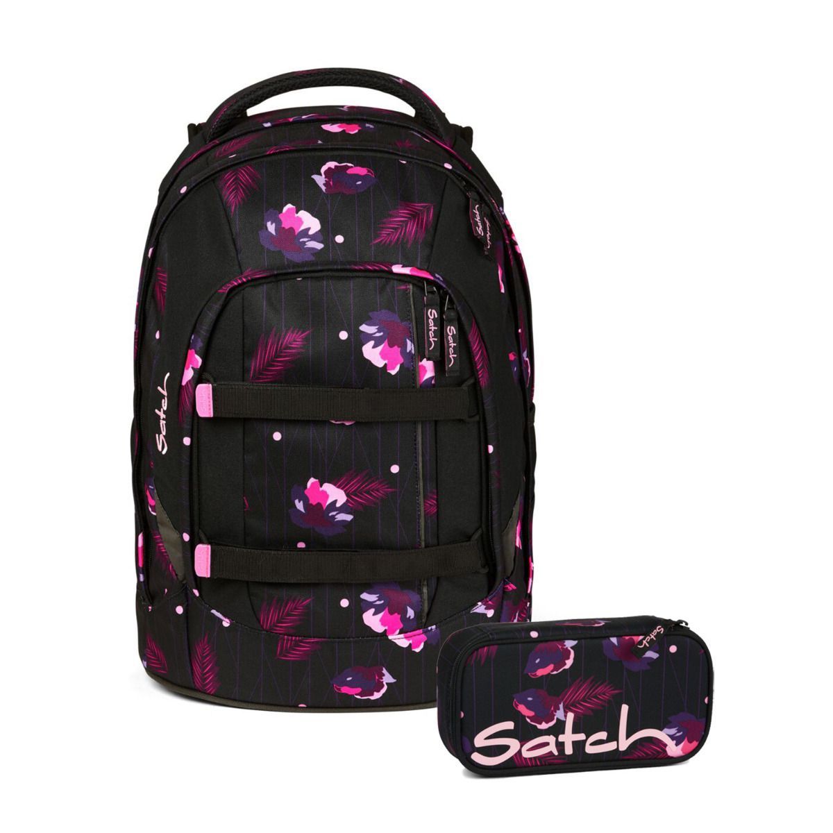 Satch Pack Mystic Nights Schulrucksack Set 2tlg.