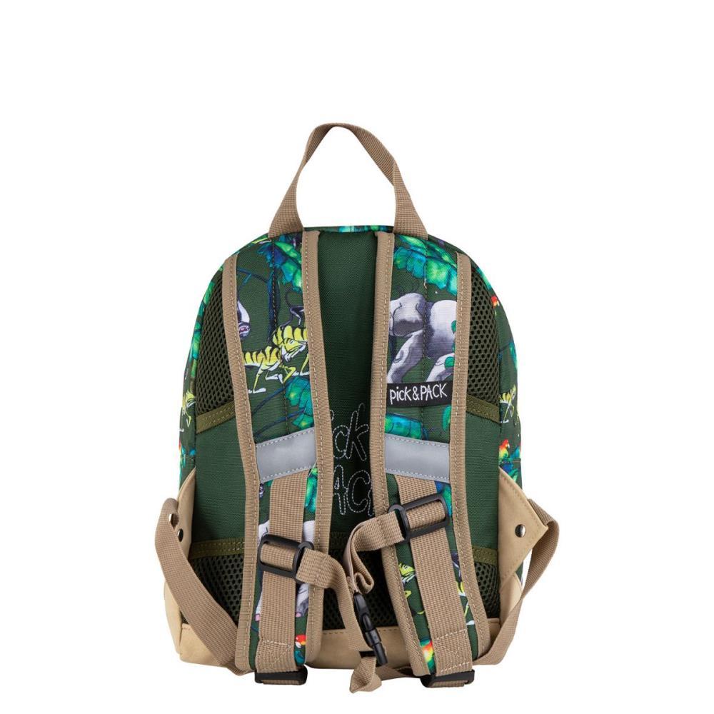 Pick & Pack Happy Jungle Bamboo Kinderrucksack S